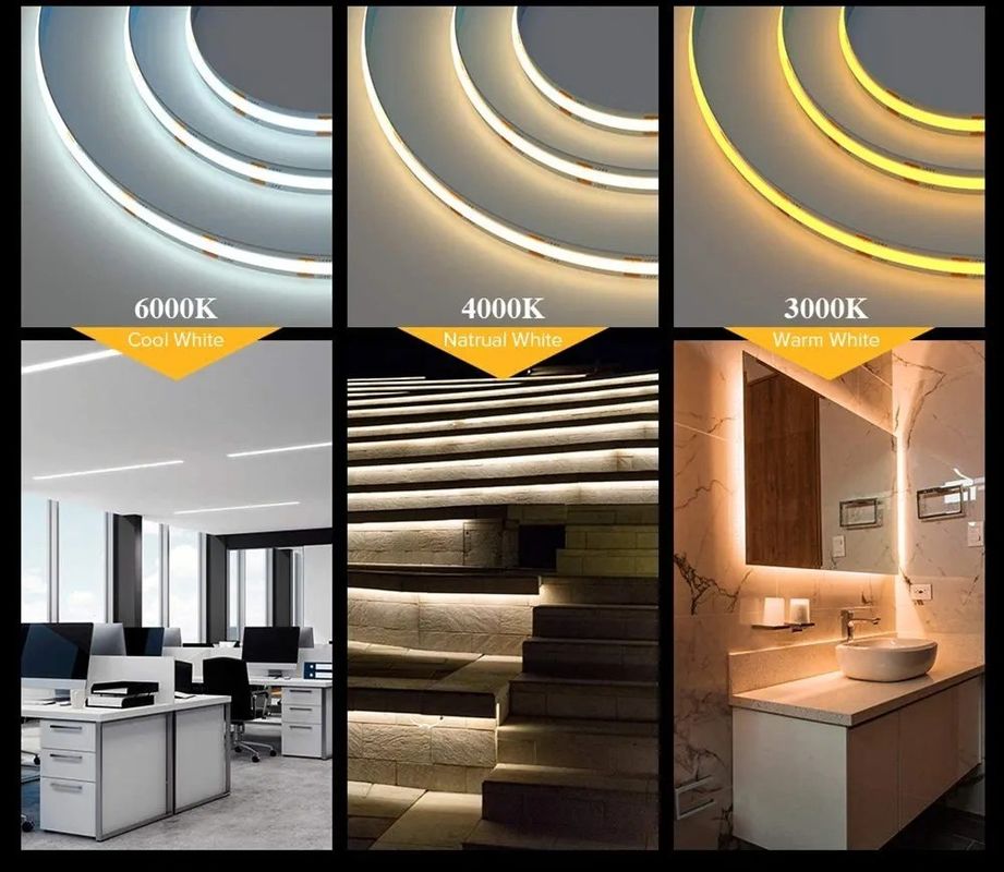 ضوء الشريط LED للملابس مضيئة للغاية 480 LEDs وضع تحكم عن بعد لون واحد