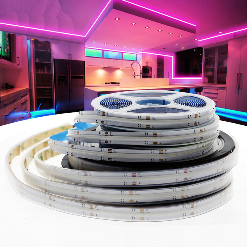 90 Ra CRI COB RGB ضوء LED غير مضاد للماء 12V 24V لخدمة حلول الإضاءة
