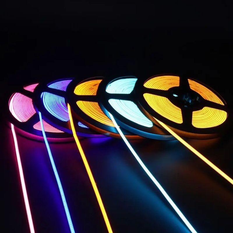 90 Ra CRI COB RGB ضوء LED غير مضاد للماء 12V 24V لخدمة حلول الإضاءة