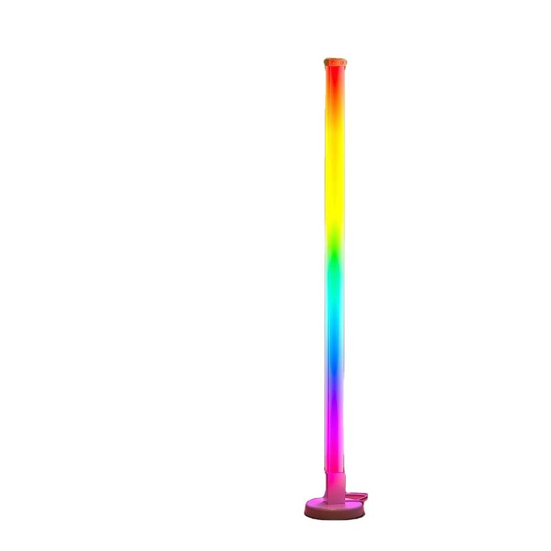 80lm / w الهواء المنزلي مصباح الأرض ذكي مع تغيير الألوان USB RGB ومراقب الأشعة تحت البنفسج