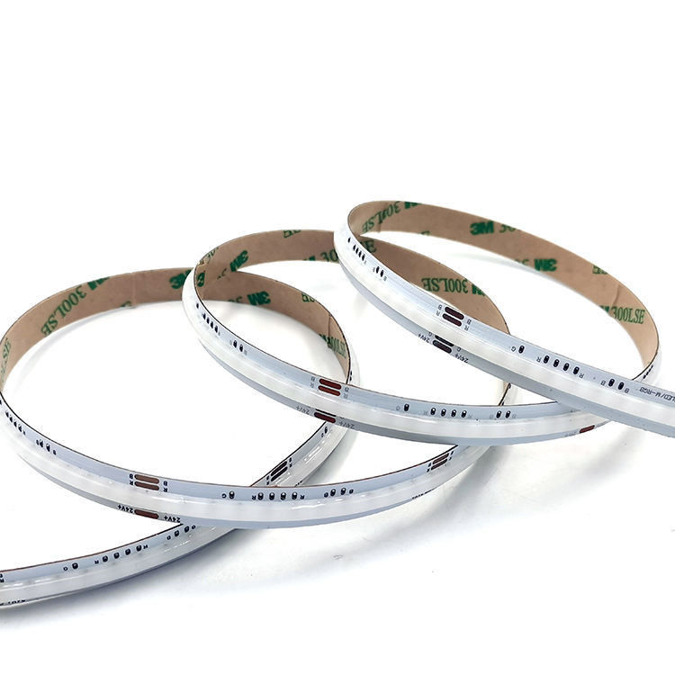 12 فولت 24 فولت 576 leds / m 10W 14W RGB الزخرفية Cob LED Light Strip لديكور غرفة المناظر الطبيعية