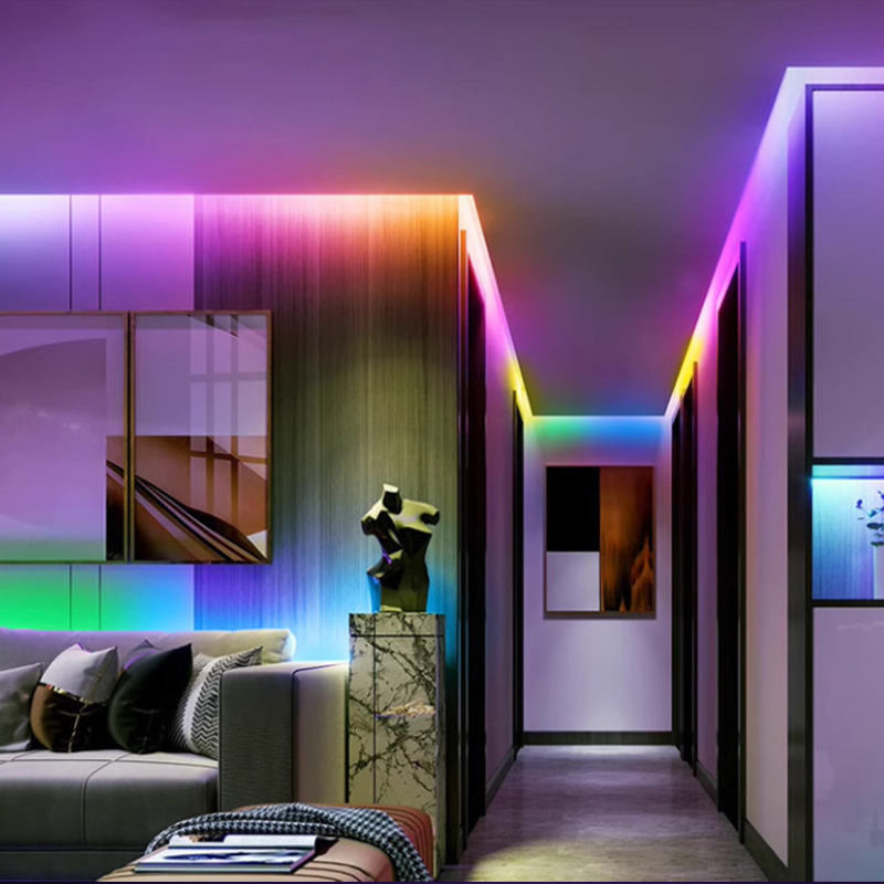 خلق أجواء احتفالية مع FPC CHIP RESISTOR Bright COB RGB LED Strip Lamp