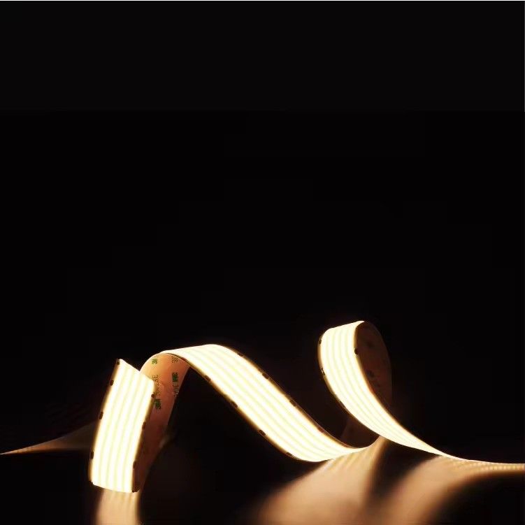 شريط LED COB فائق العرض 30mm 1600شرائح 40W / M 2700k 3000k 6500k DC24V لمشروع السقف