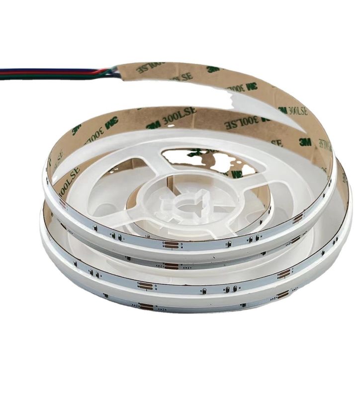 COB RGB 1080 LEDs / m شريط LED مع سطوع فائق وزاوية ضوء واسعة 120 درجة