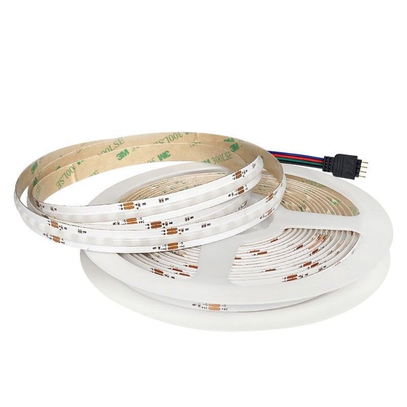 التحكم عن بعد DC 12V 24V ضوء LED مرن RGB 756LEDs/M COB ضوء شريط LED
