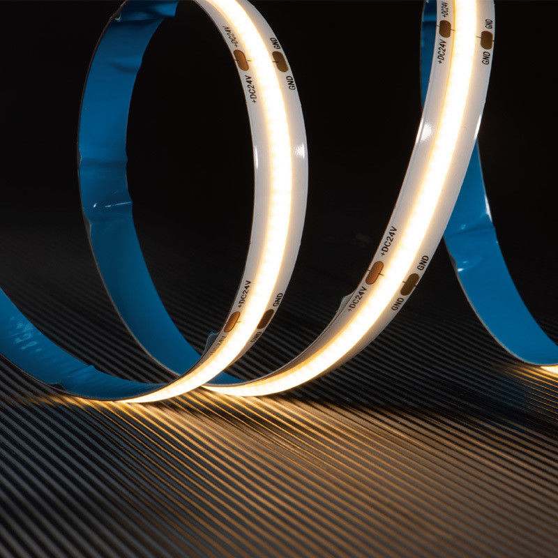 15M 20M 480Led Cob Led Strip Light Ce Rohs 24V بيضاء مرنة Cob Tira LED ضوء شريط