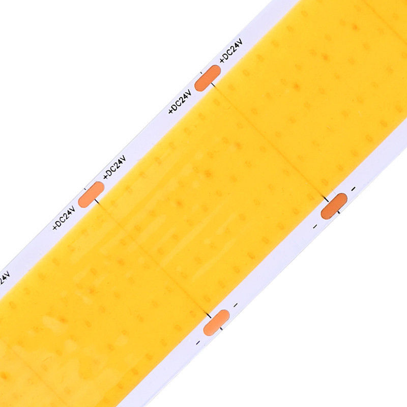 1600 leds / m Super Wide COB Led Strip CRI 90 Super Bright 30mm 24V للإضاءة الداخلية