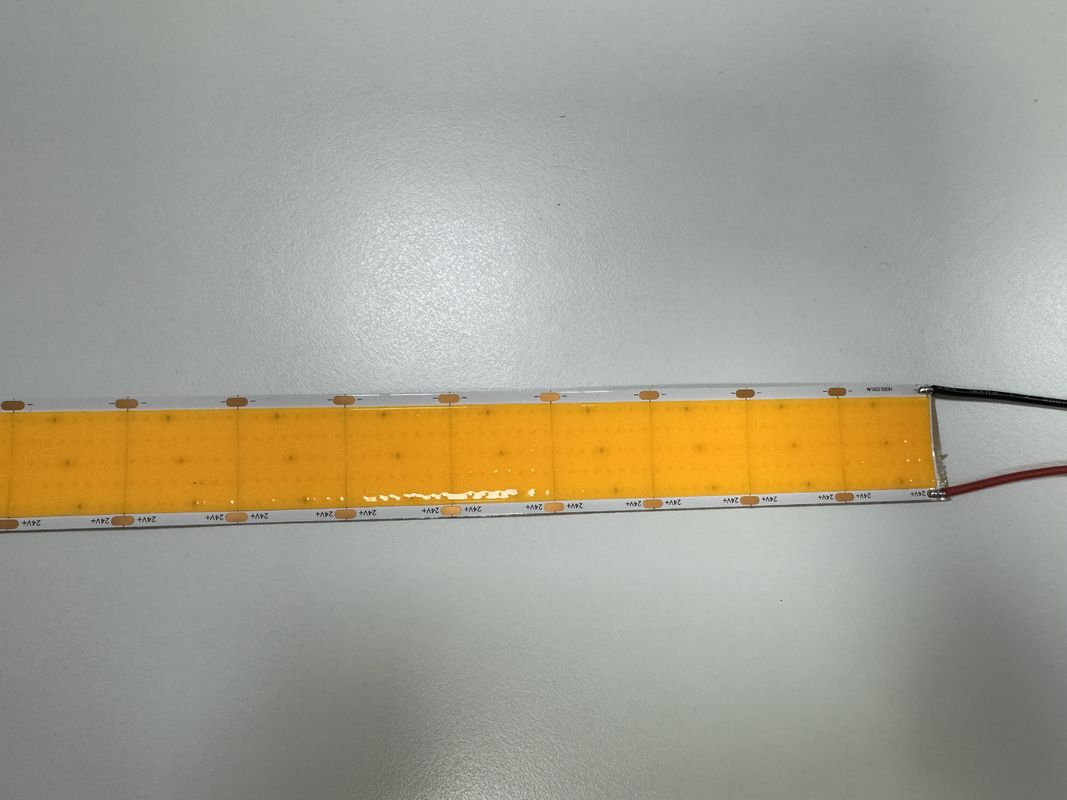 1600 leds / m Super Wide COB Led Strip CRI 90 Super Bright 30mm 24V للإضاءة الداخلية