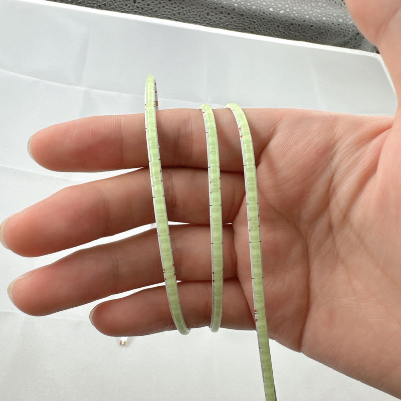 ضوء ضئيل جداً 3 ملم عرض النحاس PCB Cob Strips للزخرفة المكتبية الداخلية الخارجية