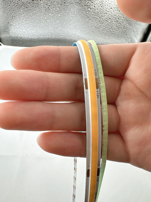 ضوء ضئيل جداً 3 ملم عرض النحاس PCB Cob Strips للزخرفة المكتبية الداخلية الخارجية